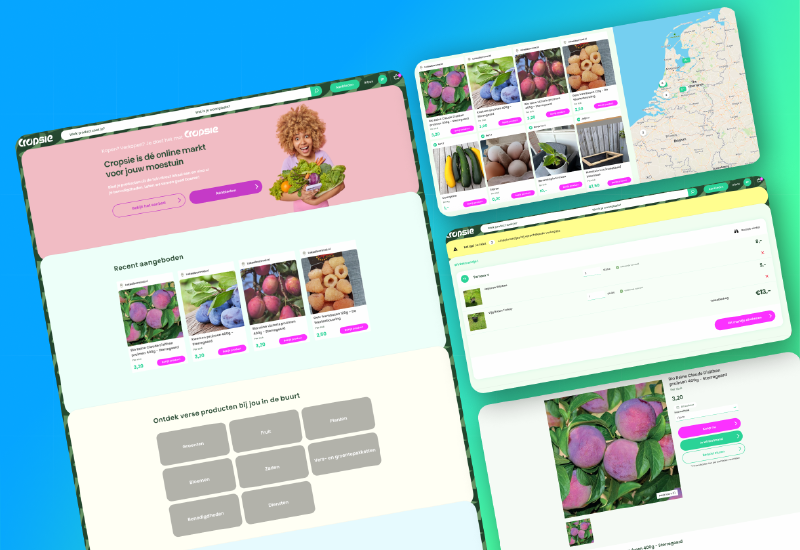 Cropsie: Local homegrown produce marketplace screenshot