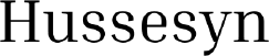 Logotyp för Hussesyn
