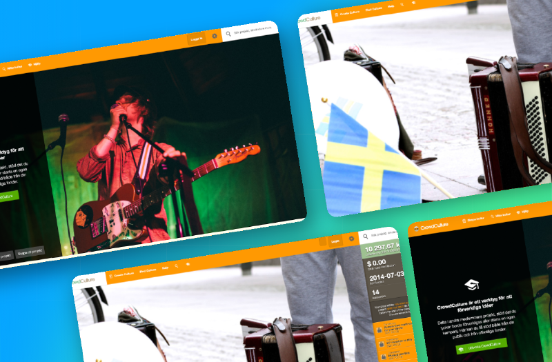 CrowdCulture: Crowdfunding for creative projects screenshot