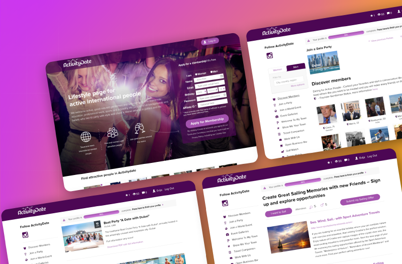 ActivityDate: Dating meets activities screenshot