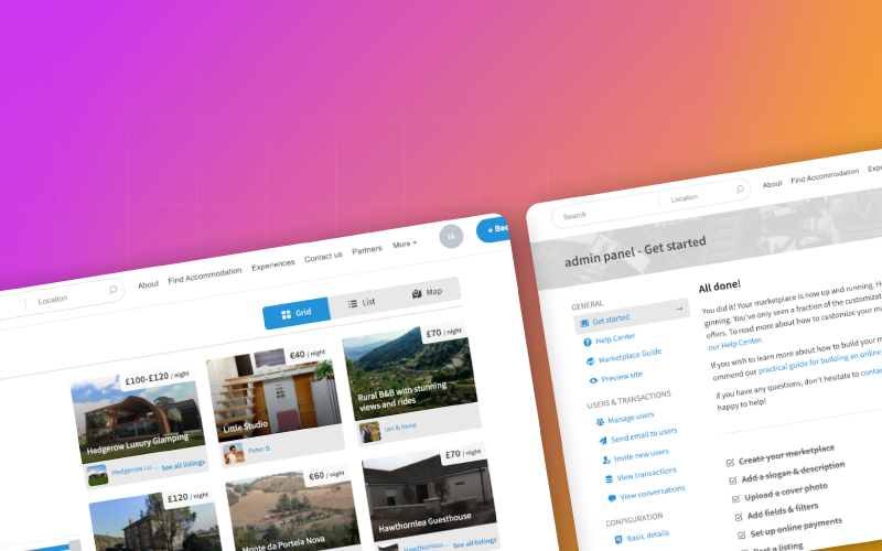 Sharetribe: When Sharetribe needed help building Sharetribe screenshot