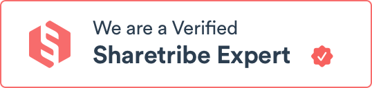 A badge indicating that IT House is a verified Sharetribe Expert